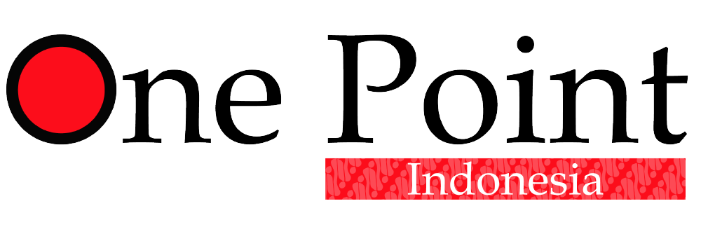 Logo One Point Indonesia (Black)