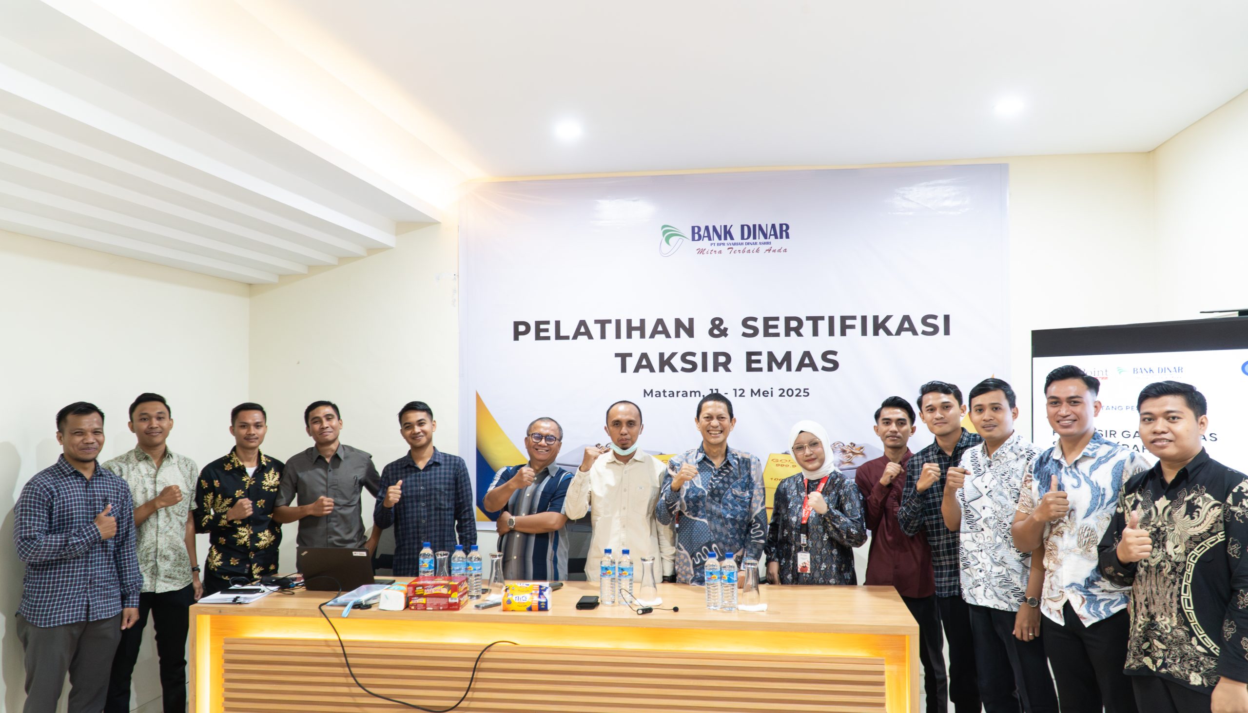 Workshop Penaksiran Emas Gadai Bersama BPRS Dinar Ashri (11-12 Mei 2025)